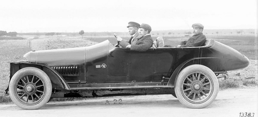 100 hp Benz Prince Heinrich car of 1910.