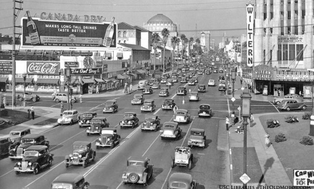 1940 street scene